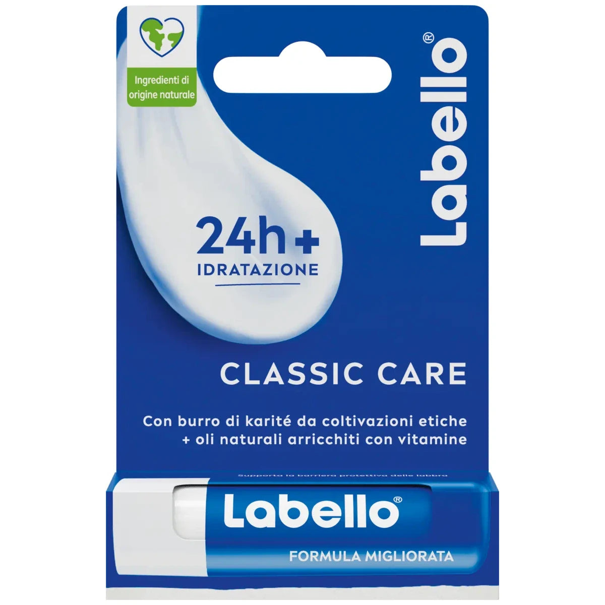 Nivea Labello Classic Care 24H Moisture 4.8 GM