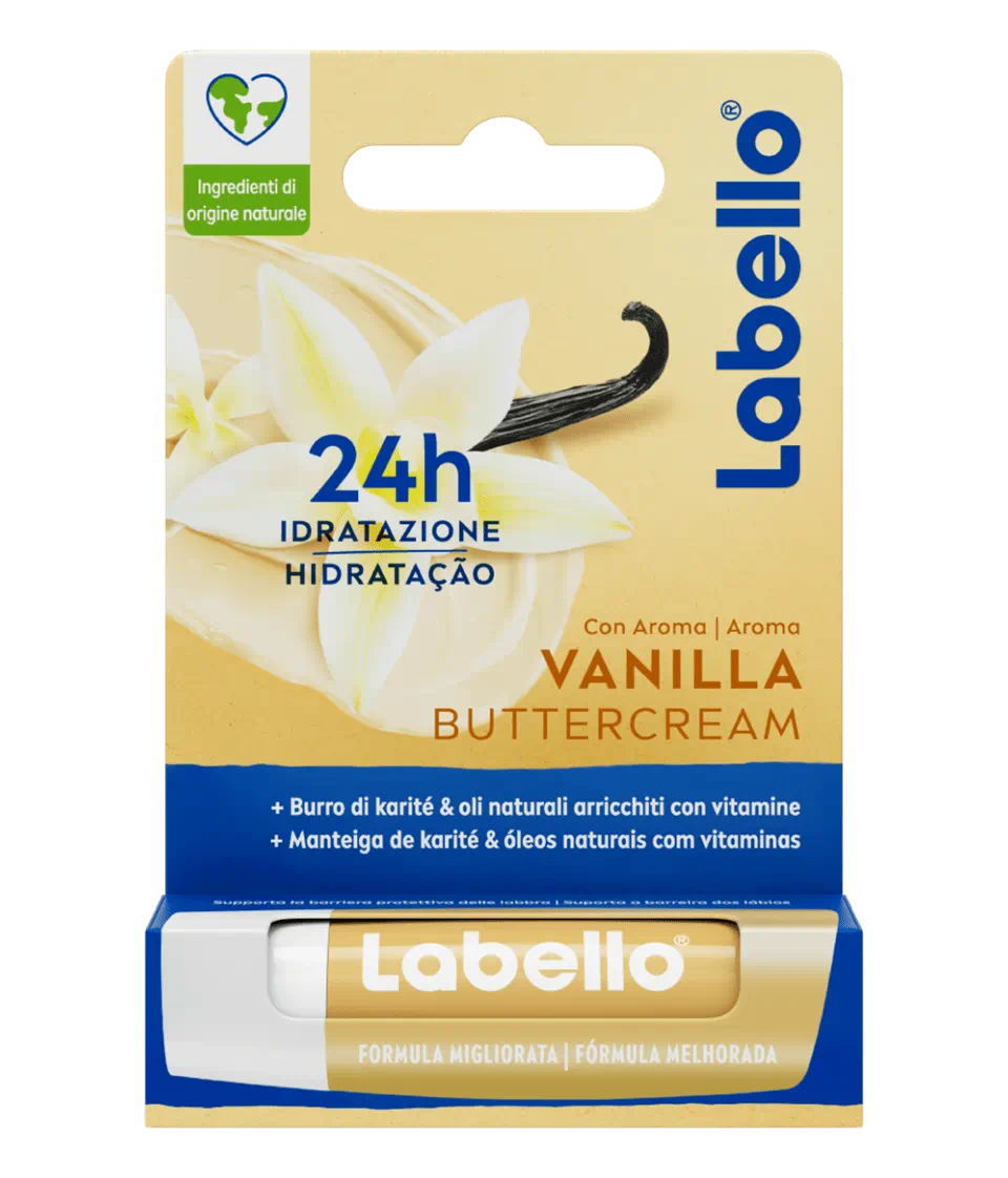 Nivea Labello Vanilla Buttercream 24H Moisture 4.8 GM