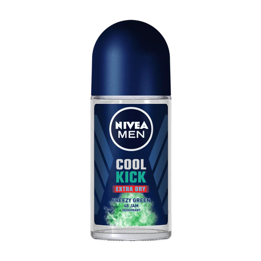 Nivea Men Cool Kick Extra Dry Freezy Green Roll-On 50 ML