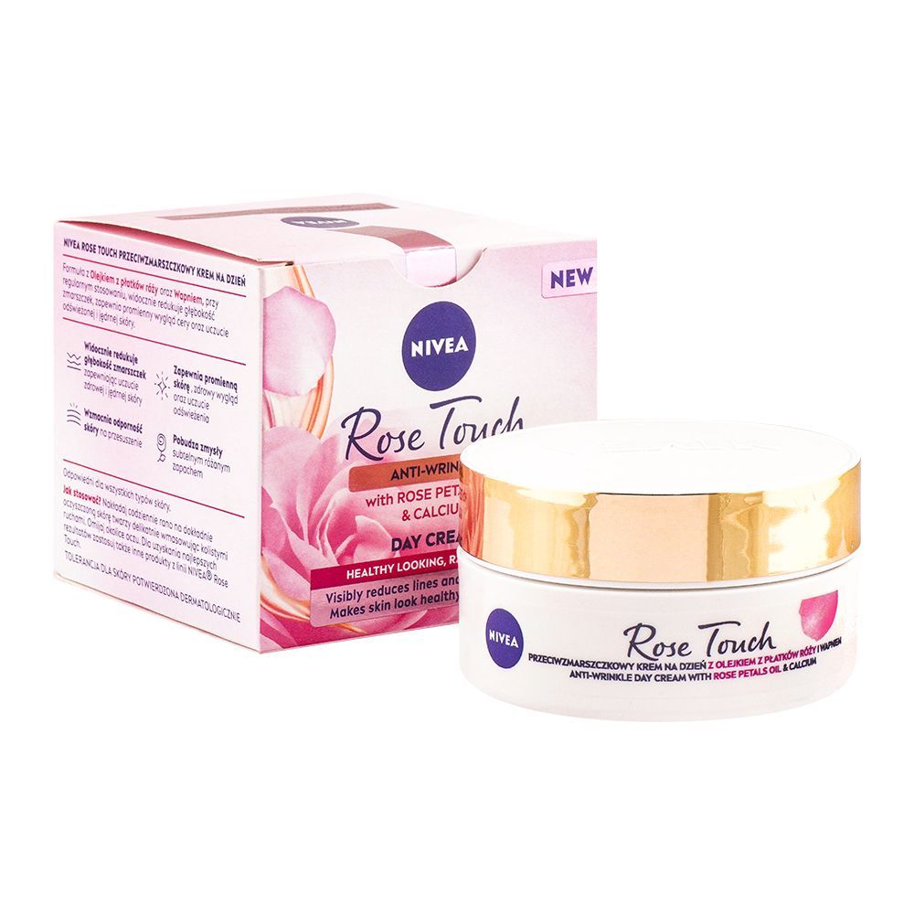 Nivea Rose Touch Anti Wrinkle Day Cream 50 ML