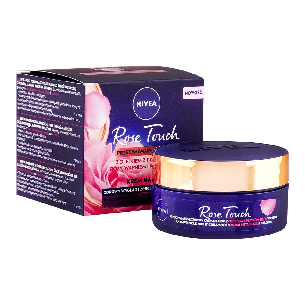 Nivea Rose Touch Anti Wrinkle Night Cream 50 ML