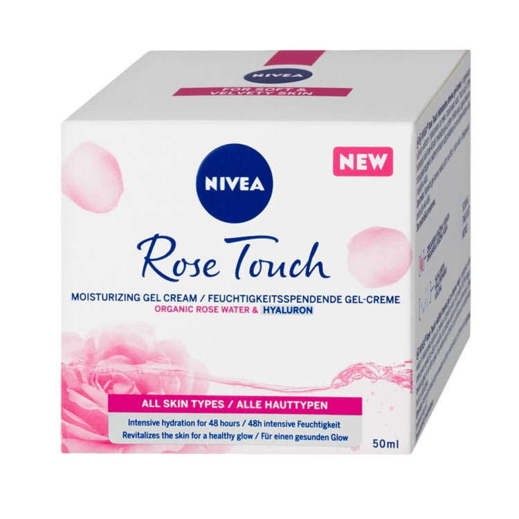 Nivea Rose Touch Moisturising Gel Cream 50 ML