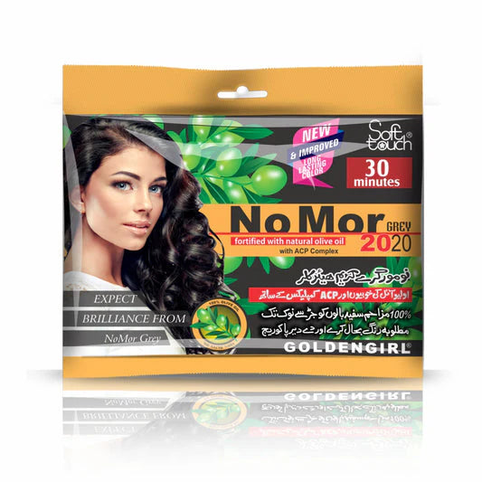 Soft Touch NoMor Grey Hair Color (Sachet Pack)