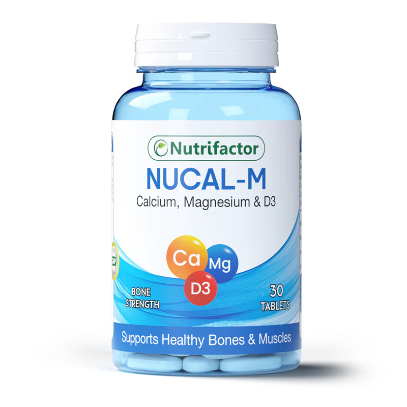 Nutrifactor Nucal-M Calcium, Magnesium, D3 30 Caps