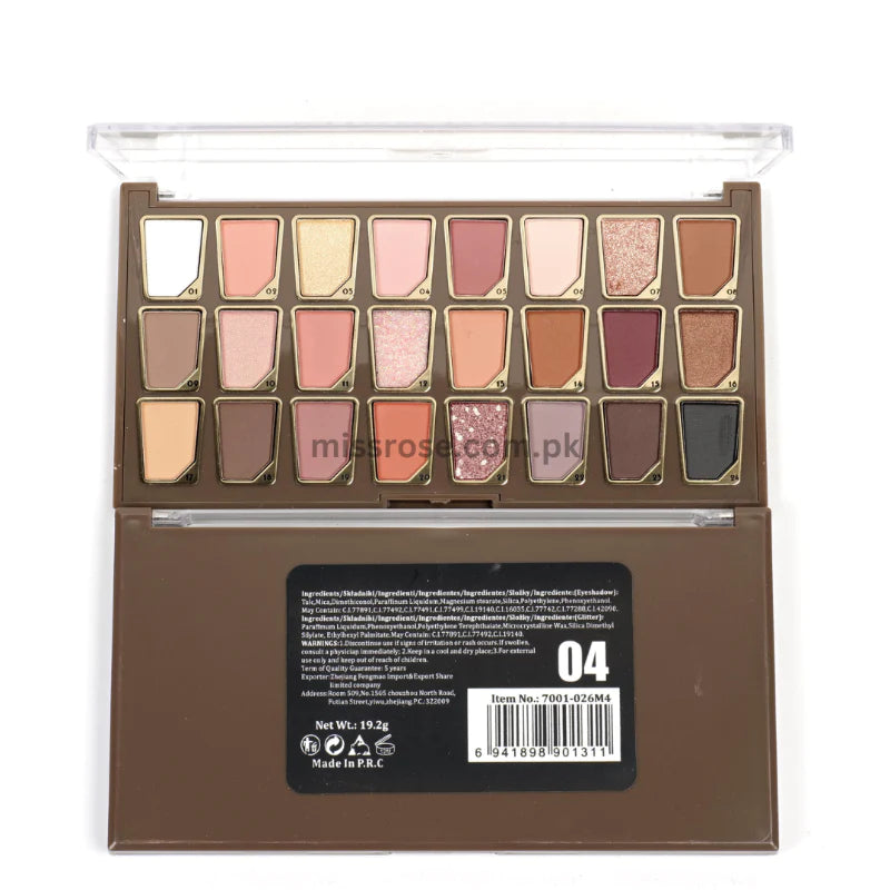 Miss Rose 24 Color Eyeshadow Palette