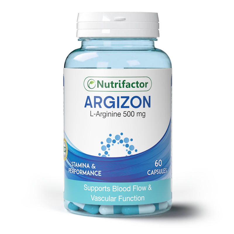 Nutrifactor Argizon L-Arginine 500 MG 60 Capsules