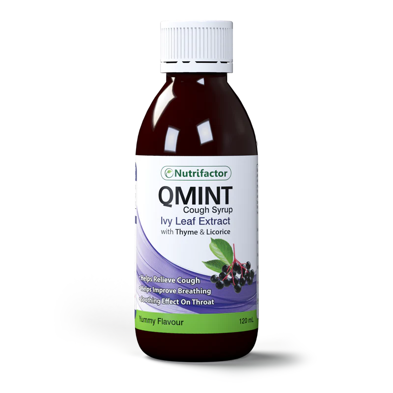 Nutrifactor Qmint Cough Syrup 120 ML