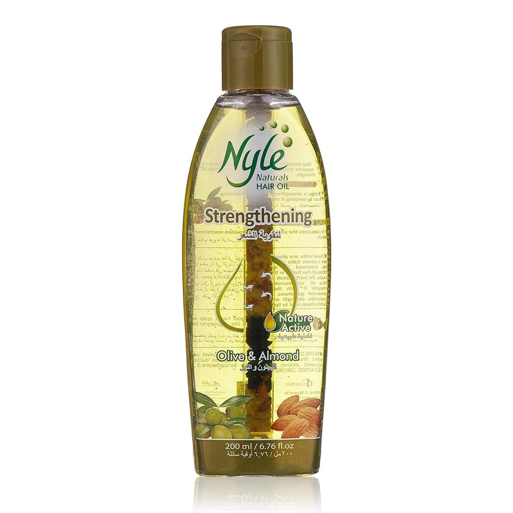 Nyle Strengthening Hair Oil Olive & Almond 200 ML