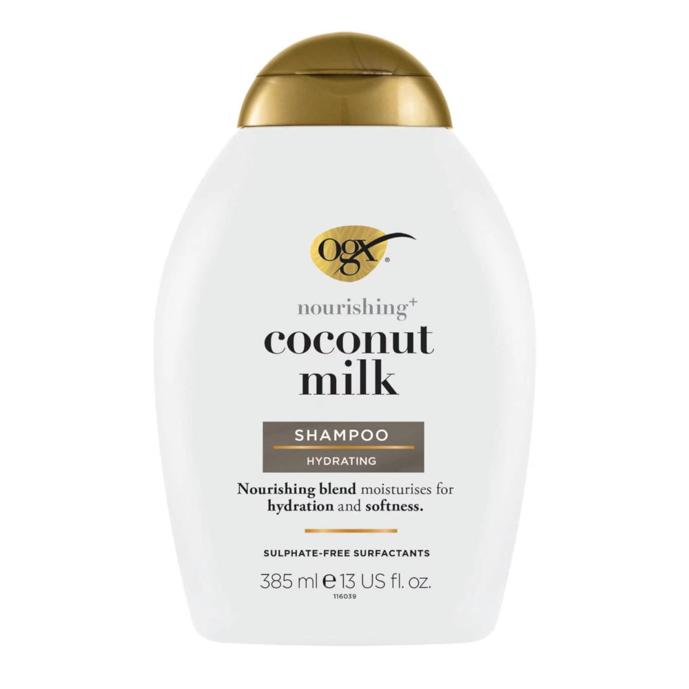 OGX Nourishing + Coconut Milk Shampoo Sulfate Free 385 ML