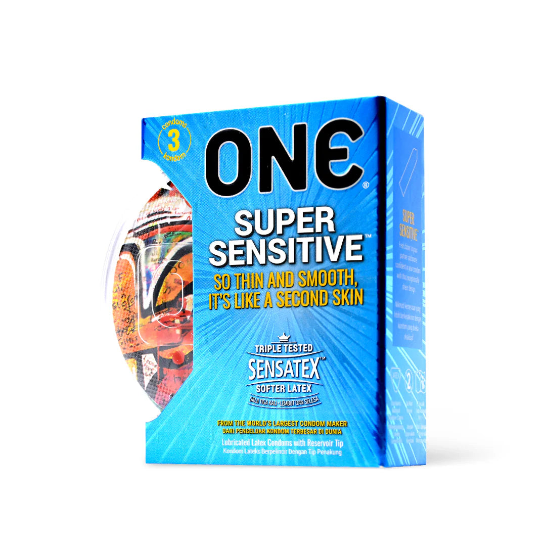 One Super Sensitive Condoms Pack