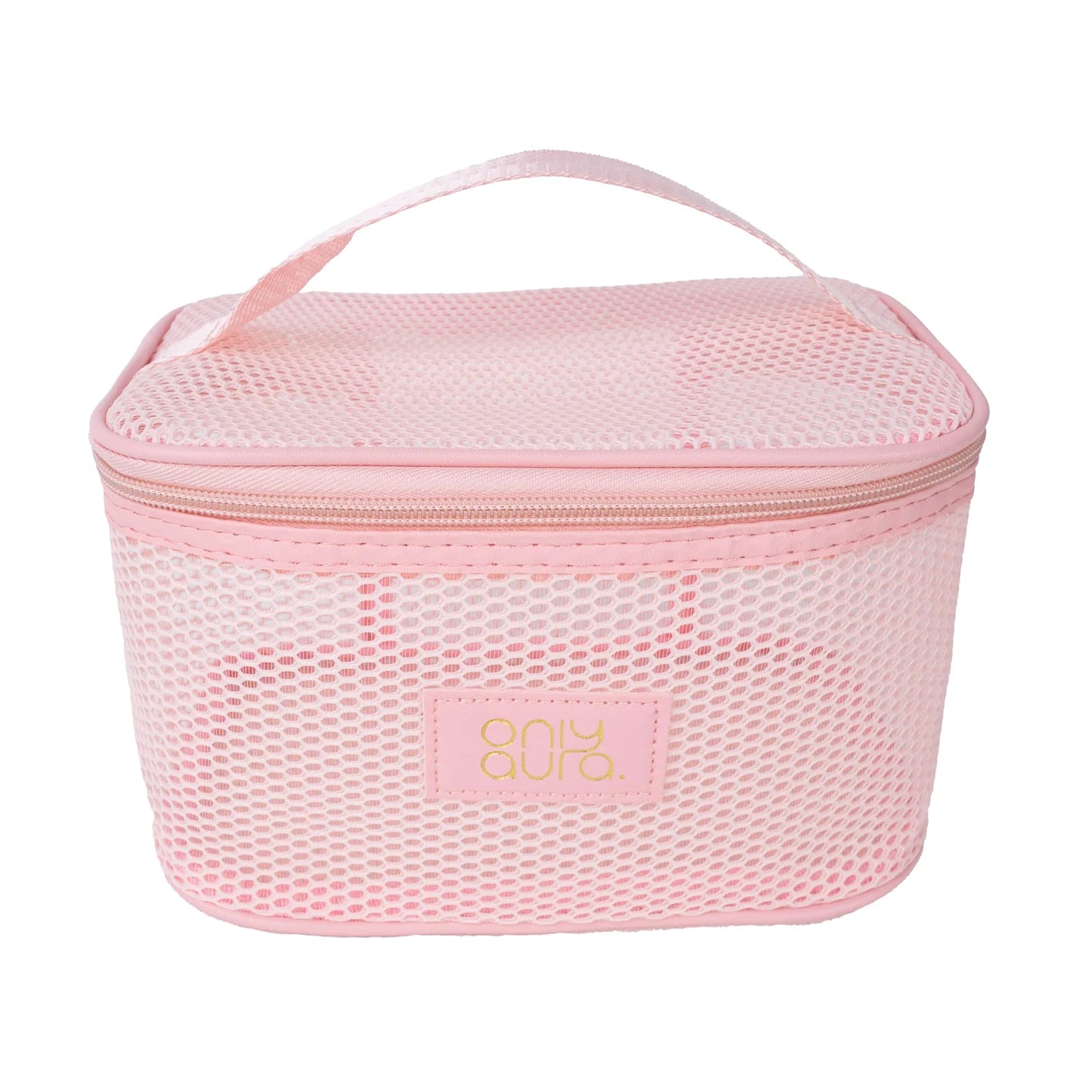 Only Aura Cosmetic Bag 3331# Grenadine Material