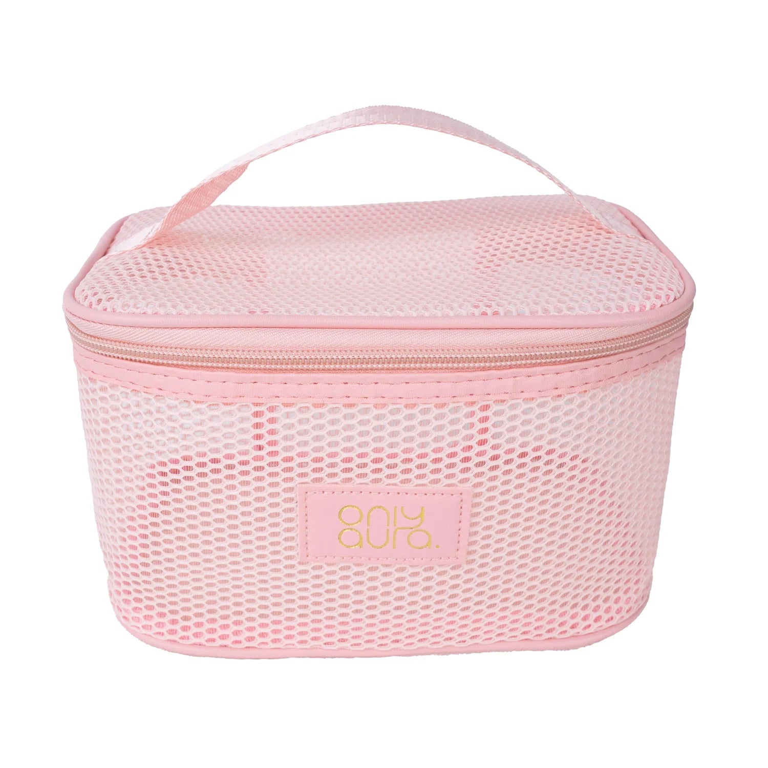 Only Aura Cosmetic Bag 3331# Grenadine Material