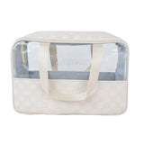 Only Aura Cosmetic Bag 5003-323# Pink PU+PVC Material