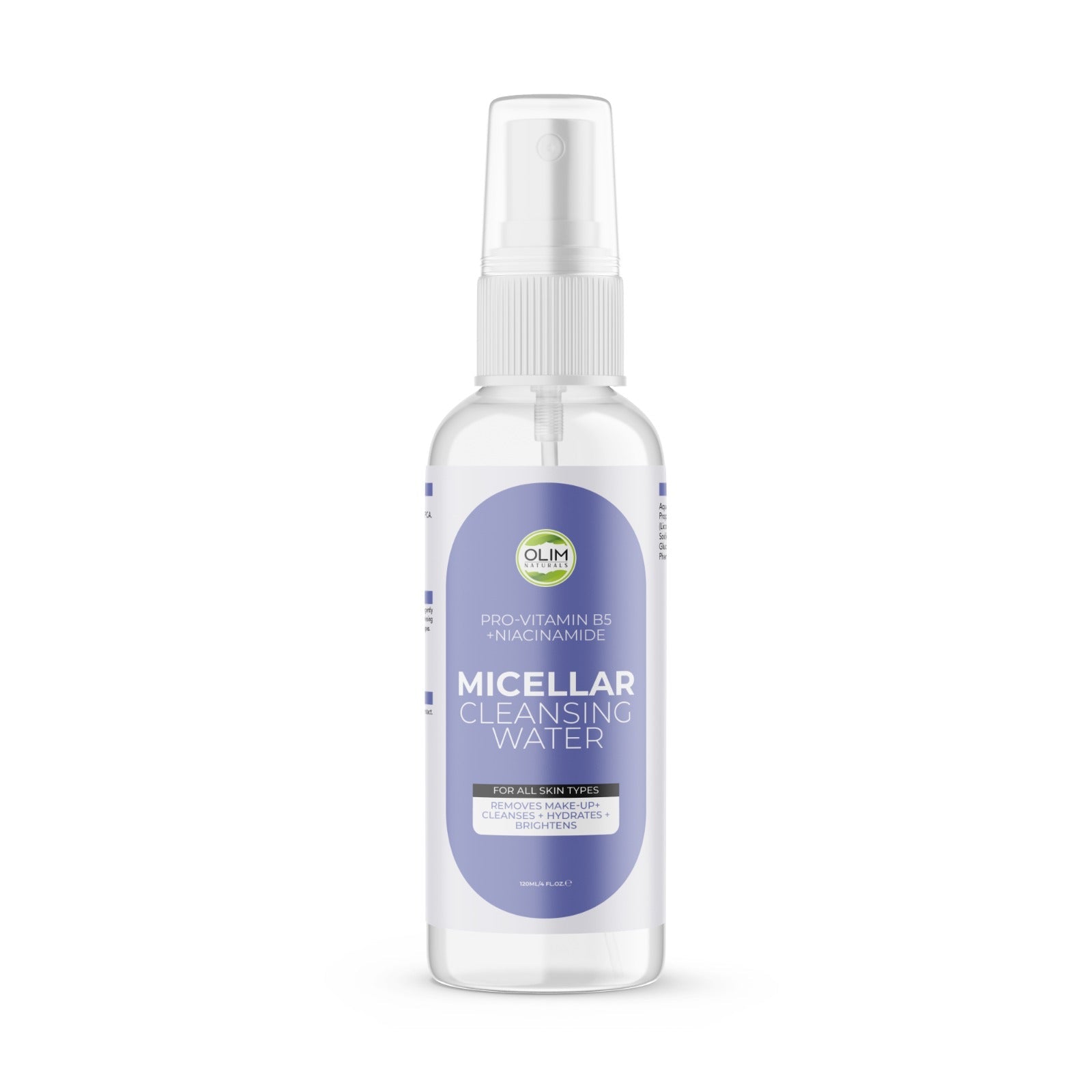 Olim Gentle Micellar Water for Cleansing & Makeup Removal 120 ML