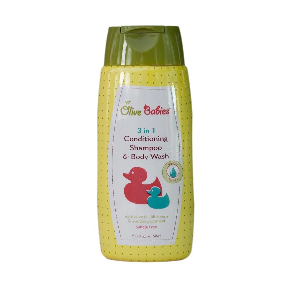 Olive Babies 3 in 1 Conditioning Shampoo & Body wash 150 ML