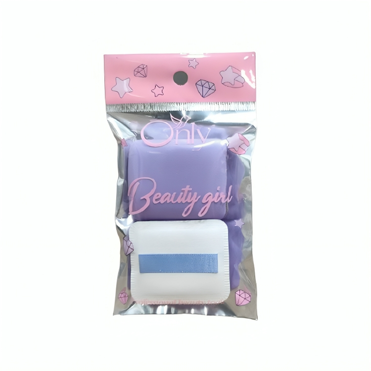 Only Rectangular Makeup Powder Puff (06) - Set of 2