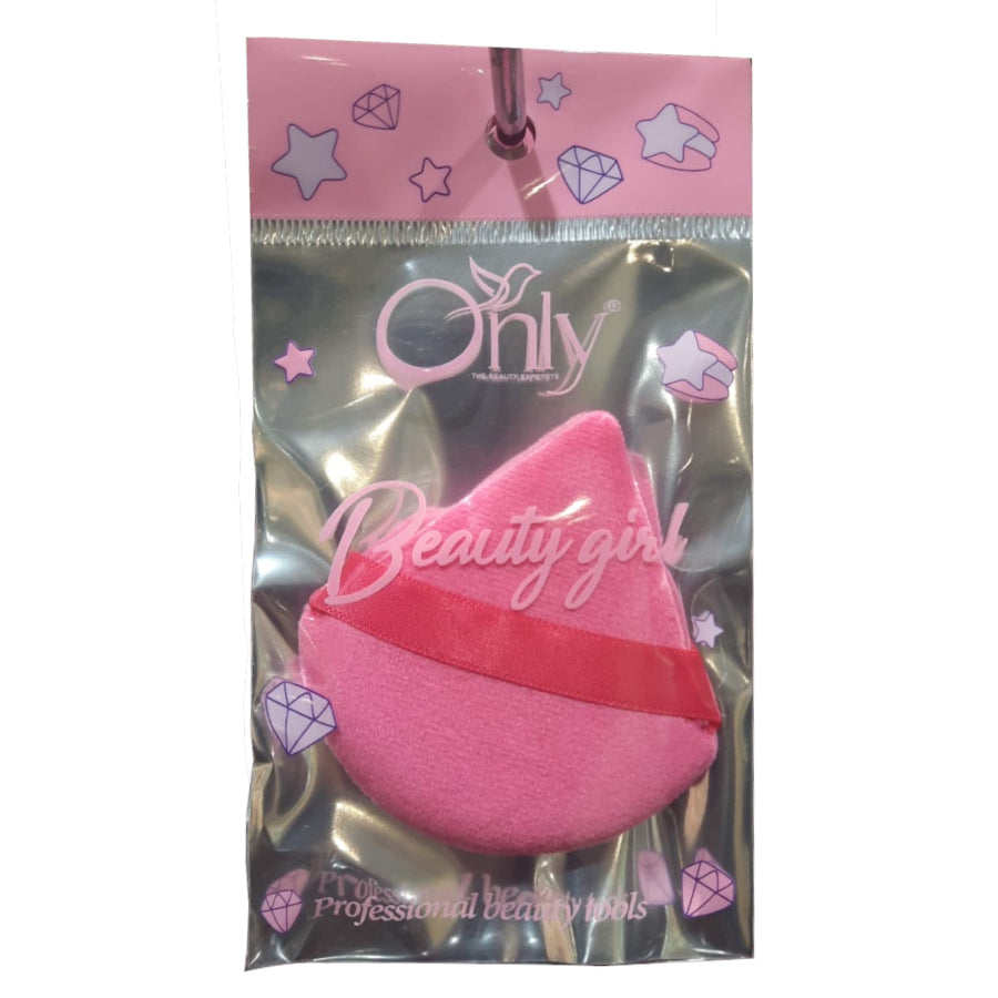 Only Triangle Velour Makeup Puff