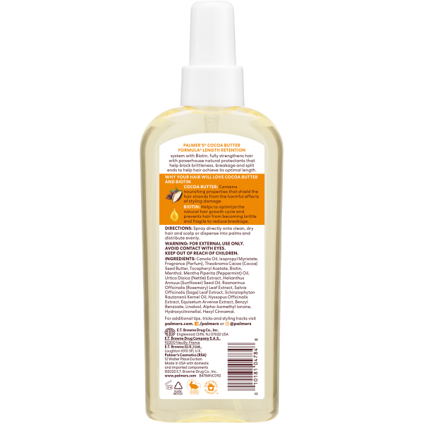 Palmer's Cocoa Butter Formula Length Retention Hair & Scalp Oil 150 ML