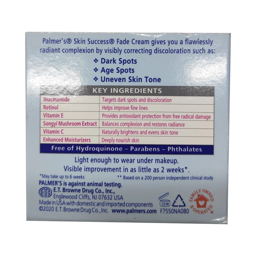 Palmer's Skin Success Anti Dark Spot Fade Cream 75 ML