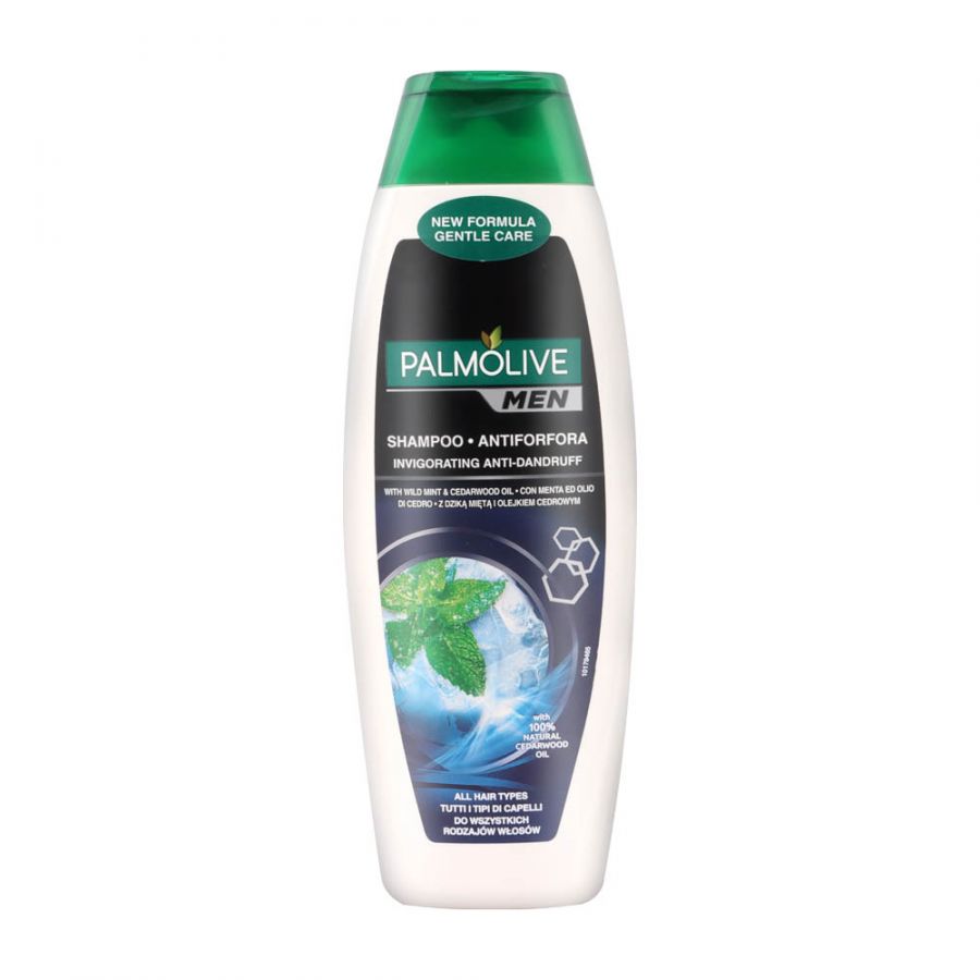Palmolive Men Shampoo Invigorating Anti-Dandruff Wild Mint & Cedarwood Oil 350 ML