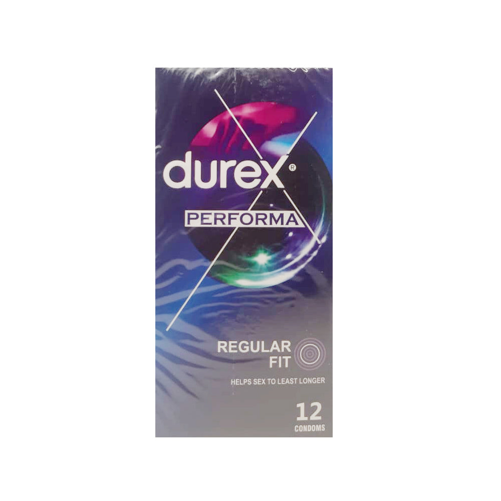 Durex Perfoma Regular Fit 12 Condoms Box