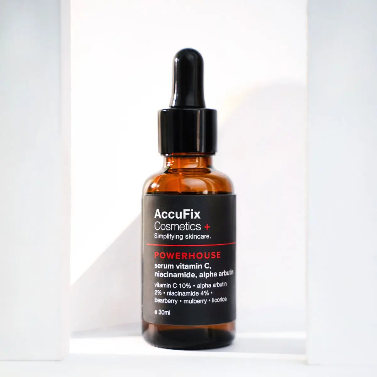 AccuFix Powerhouse Serum  Vitamin C, Niacinamide, Alpha Arbutin 30 ML