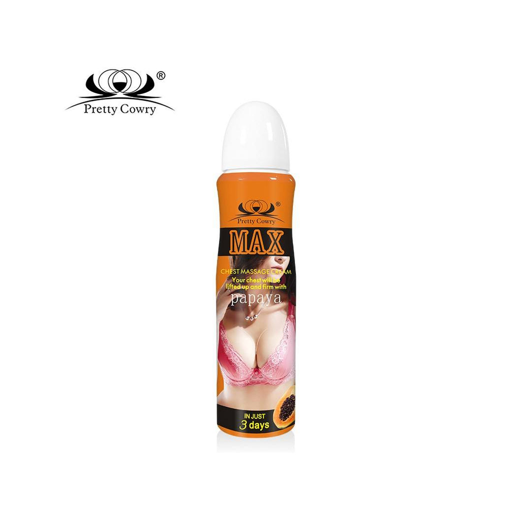 Pretty Cowry Max Chest Massage Cream Papaya 180 ML