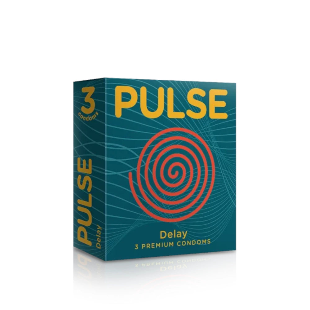 Pulse Delay 3 Premium Condoms