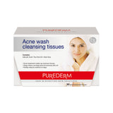 Purederm Acne Wash Cleansing Tissues 30 Tissues