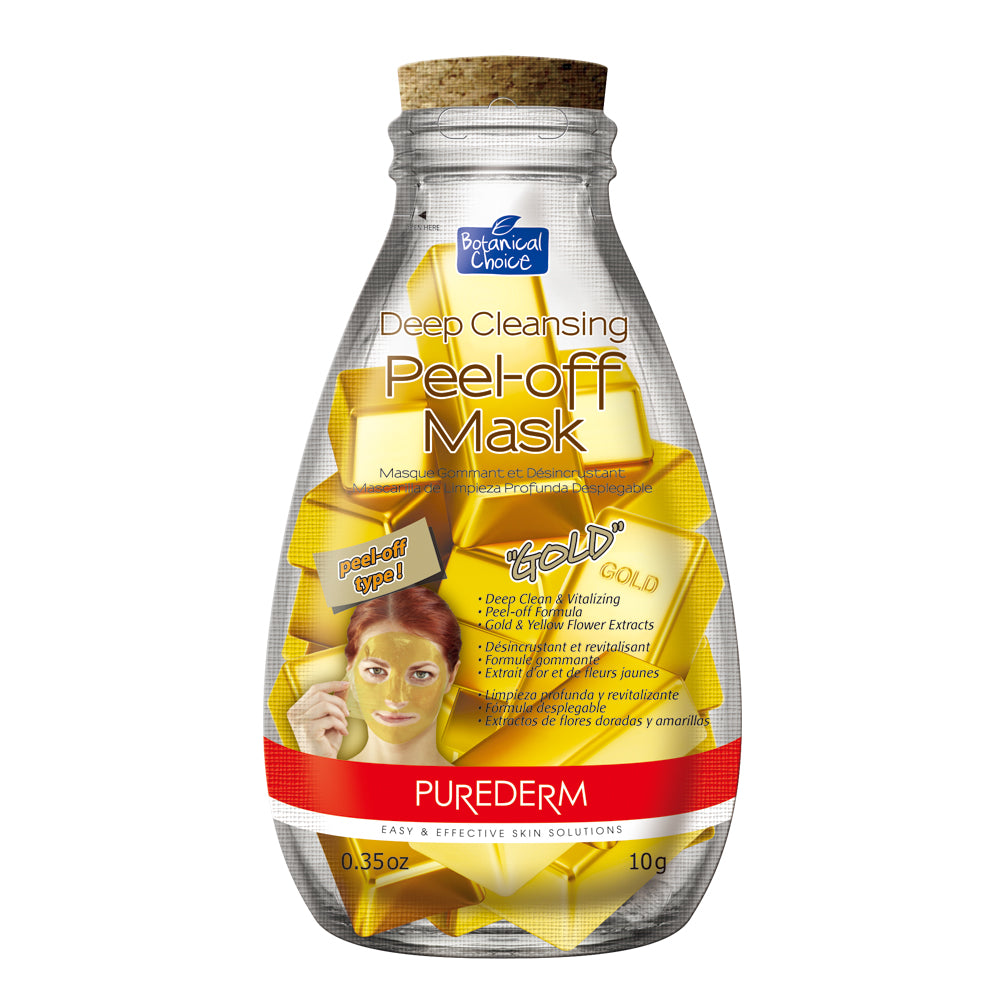 Purederm Botanical Choice Deep Cleansing Peel-off Mask Gold