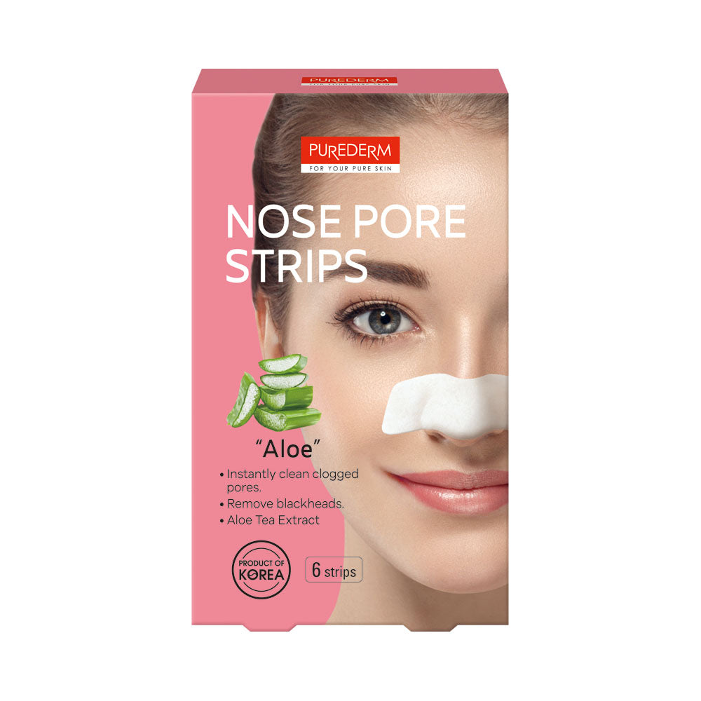 Purederm Botanical Choice Nose Pore Strips Aloe 6 Strips – Rozzana.pk
