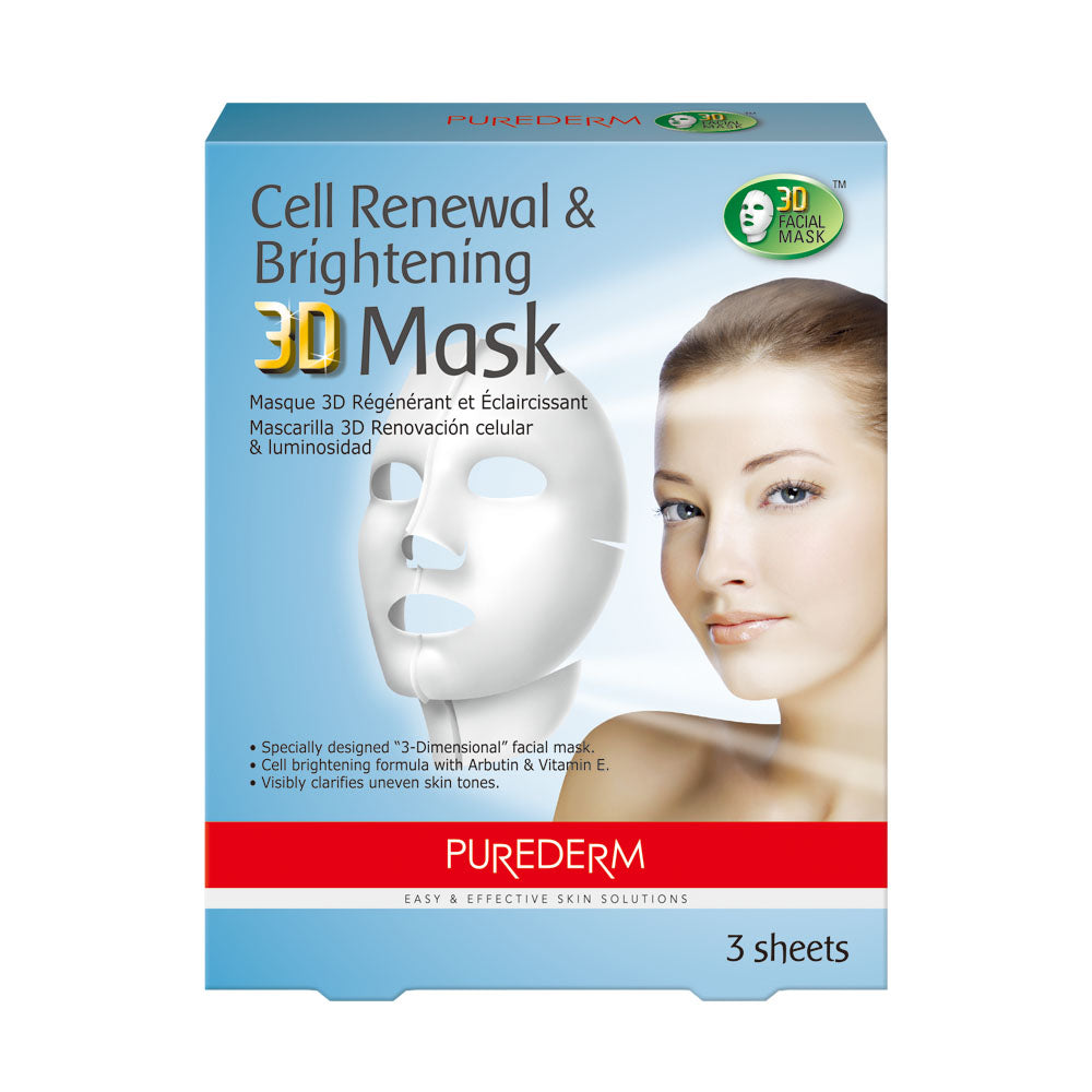 Purederm Cell Renewal & Brightening 3D Mask