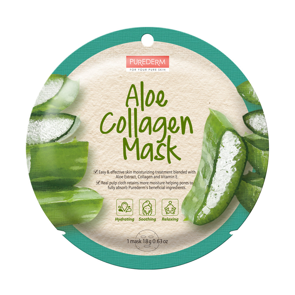 Purederm Collagen Mask Aloe