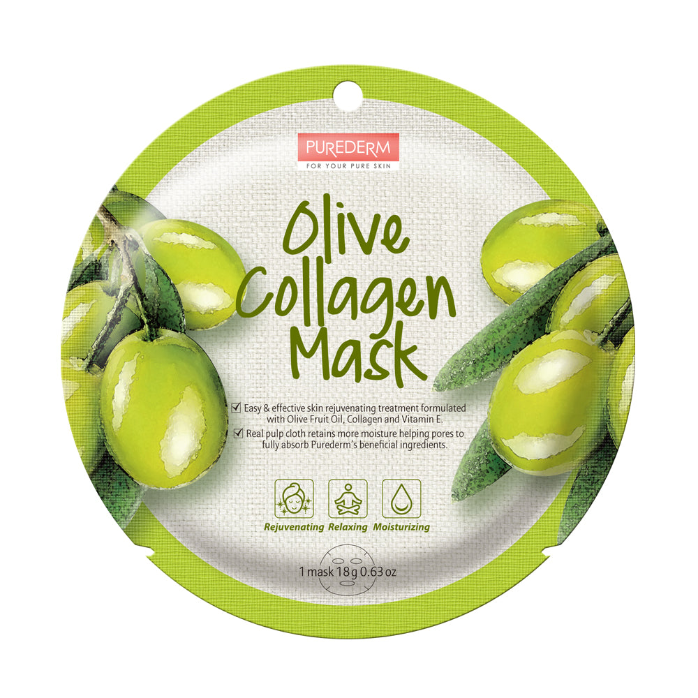 Purederm Collagen Mask Olive