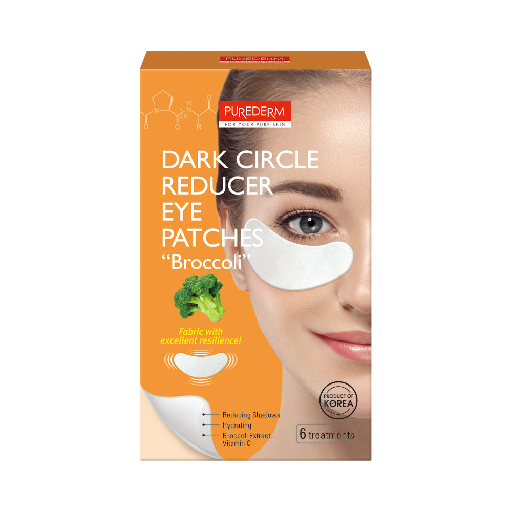 Purederm Dark Circle Reducer Eye Patches Broccoli