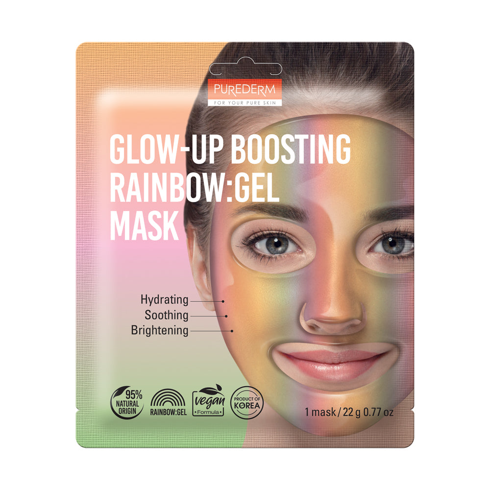 Purederm Glow-up Boosting Rainbow Gel Mask
