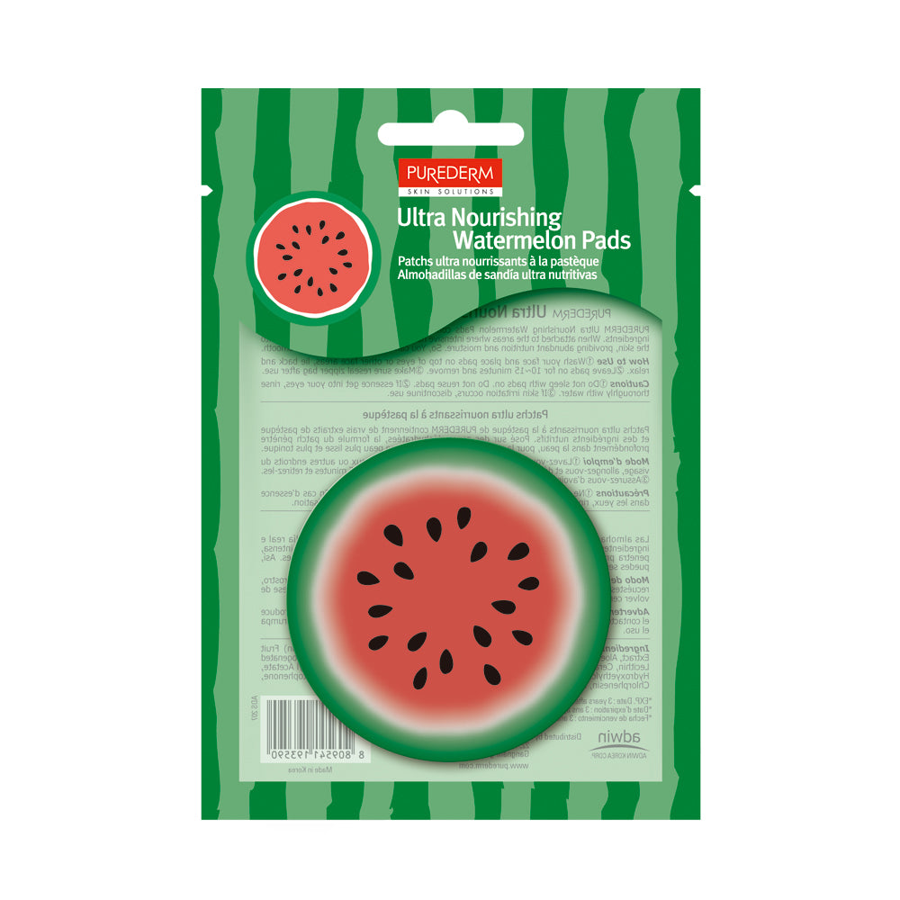 Purederm Nourishing Pads Watermelon Zipper