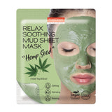 Purederm Relax Soothing Mud Sheet Mask Hemp Seed