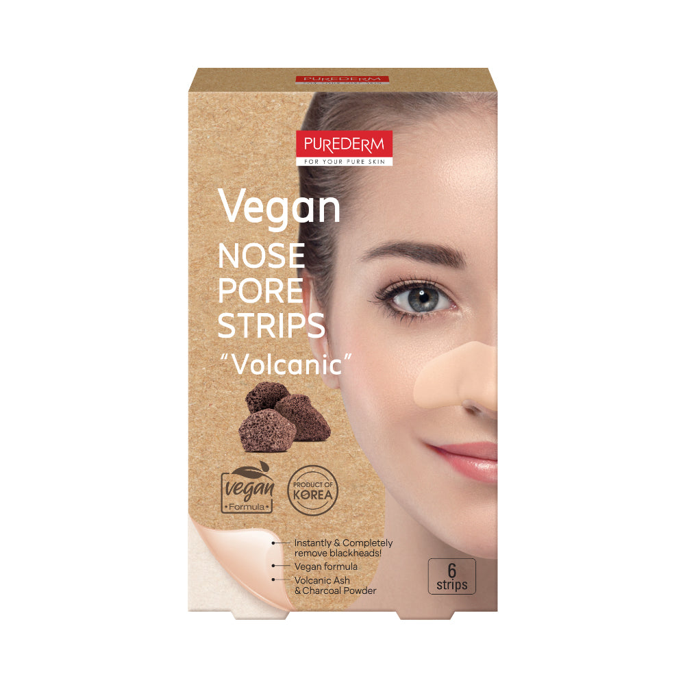 Purederm Vegan Nose Pore Strips Volcanic