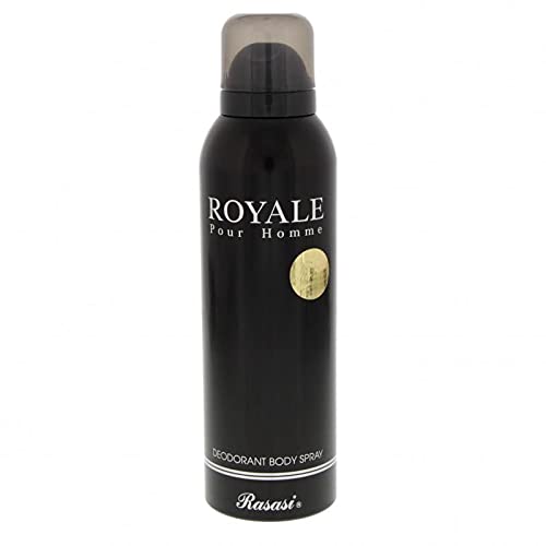 RASASI Royale Pour Homme Deodorant Body Spray for Men, 200ml