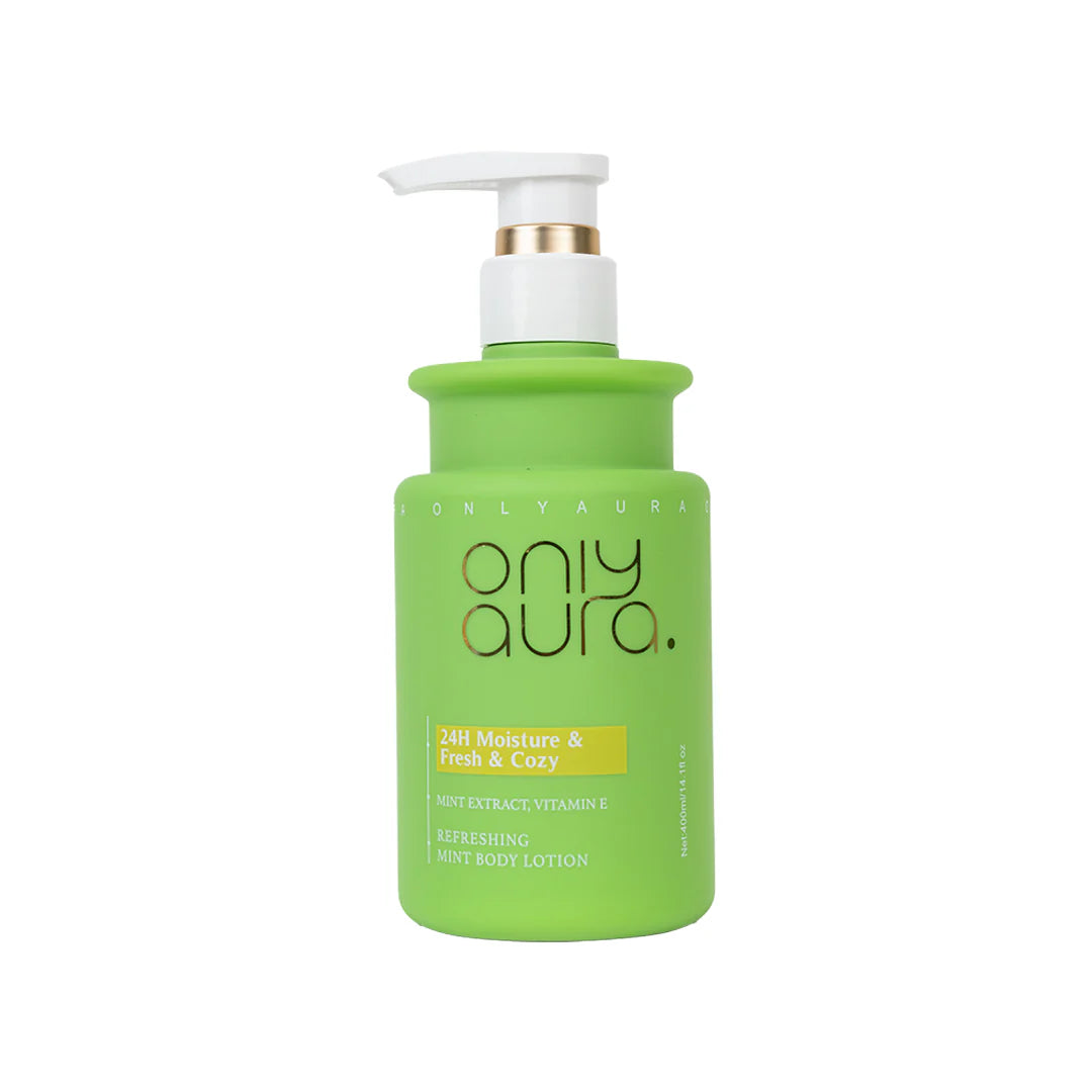 Only Aura Refreshing Mint Body Lotion 400 ML