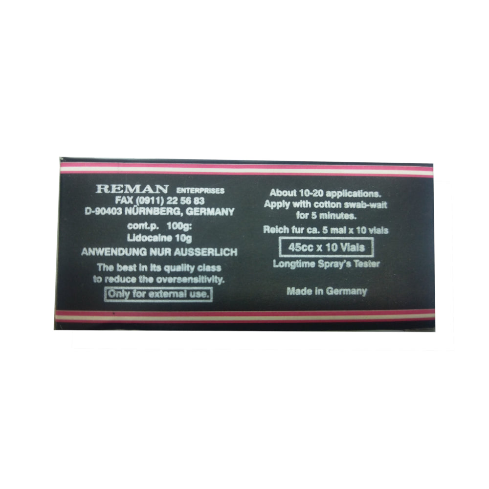 Reman's Dooz 24000 Men Delay Spray Tester (4 ML x 10 pcs)