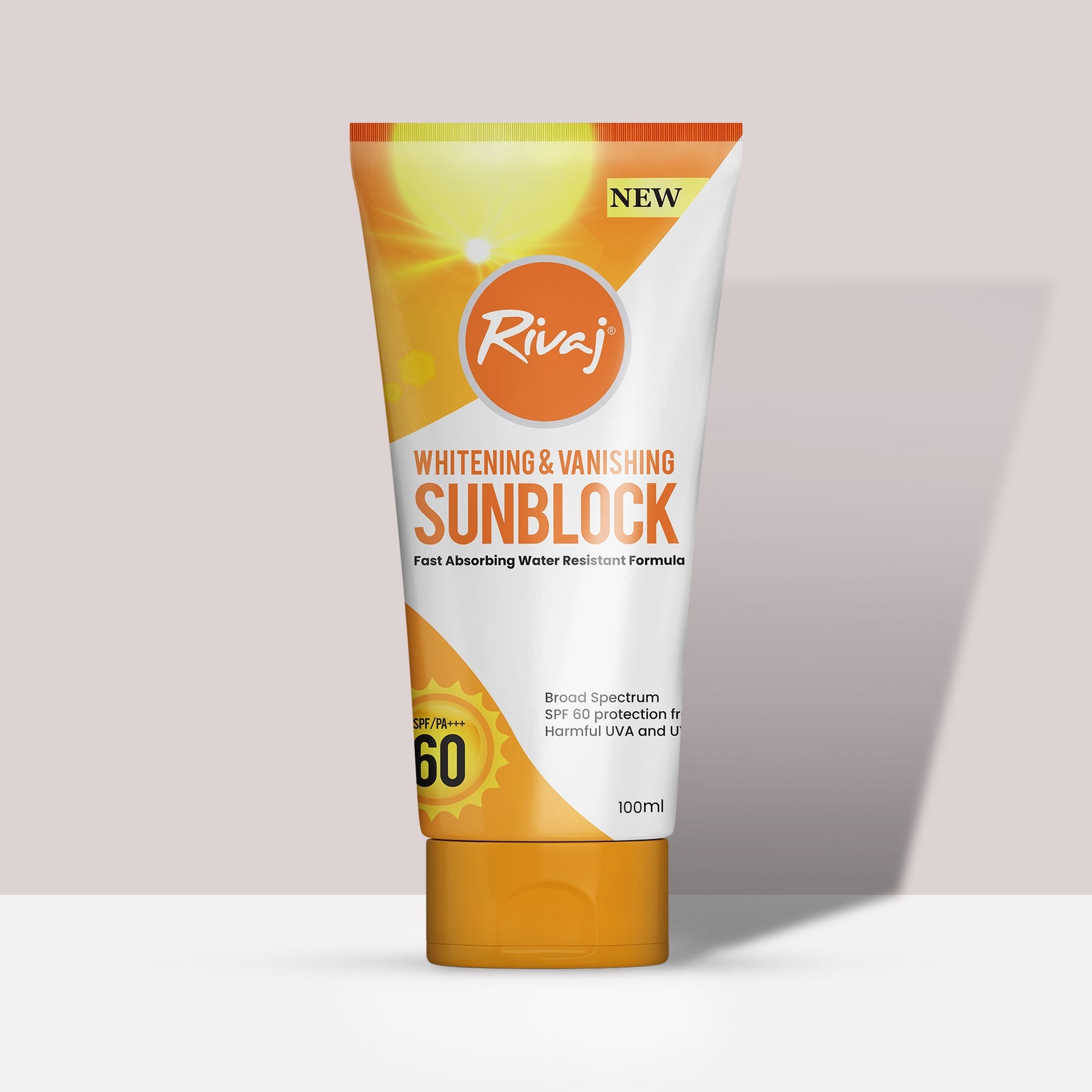 Rivaj Sunblock Whitening & Vanishing SPF 60