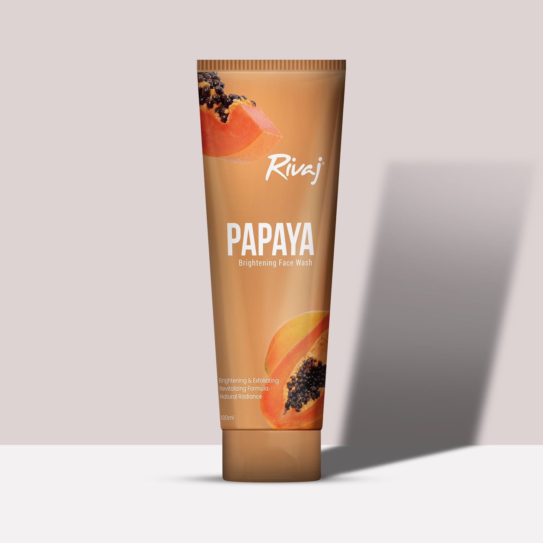 Rivaj Whitening Papaya Extract Face Wash