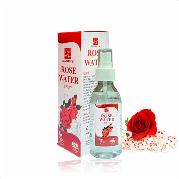 Danbys Rose Water Pump Spray 120 ML