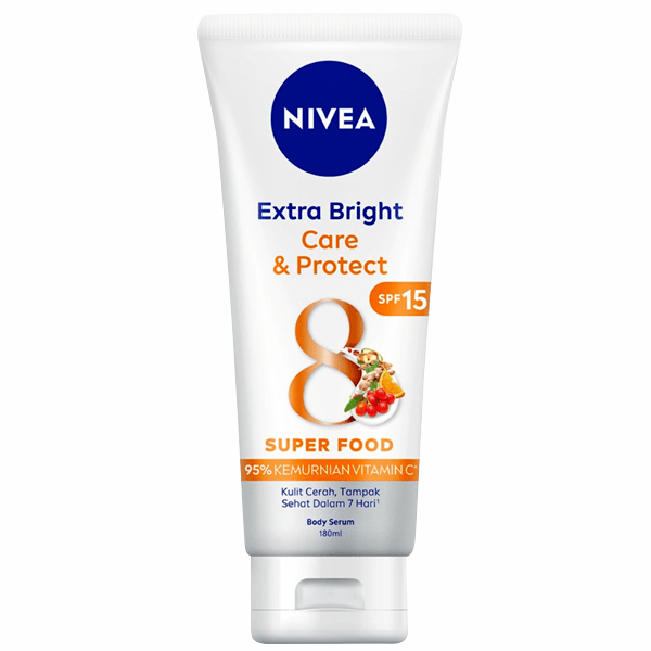 Nivea Extra White Care & Protect Body Serum SPF 15 180 ML