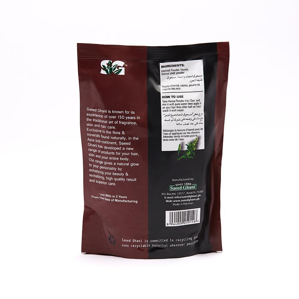 Saeed Ghani Herbal Henna Mehndi Powder Hair Dye 100 GM