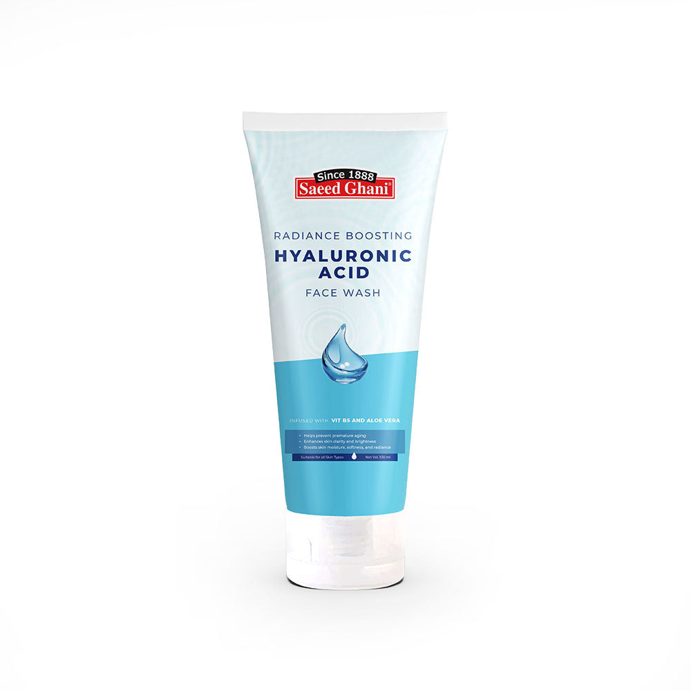Saeed Ghani Hyaluronic Acid Radiance Boosting Face Wash