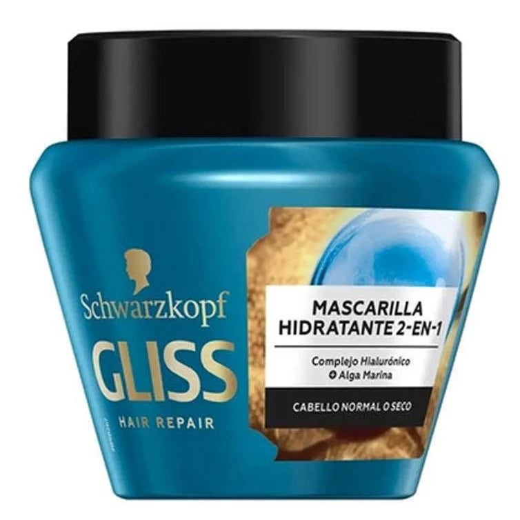 Schwarzkopf Gliss Moisturizing Repair 2 In 1 Hair Mask 300 ML