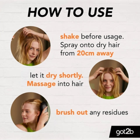 Schwarzkopf got2b Dry Shampoo Extra Texture 200 ML